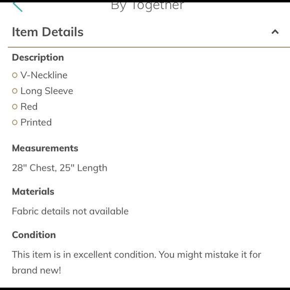 Casual top - Picture 3 of 3